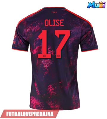 Lacne Muži Futbalové dres Bayern Munich Michael Olise #17 2026-27 Krátky Rukáv - Tretina